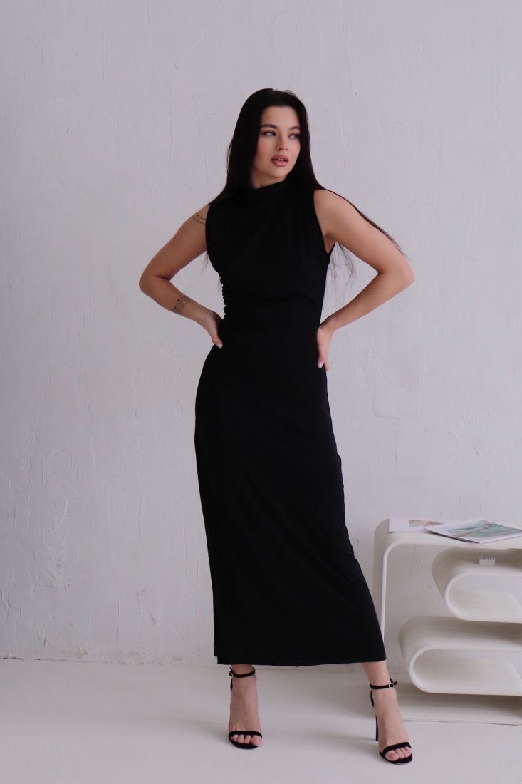 12061 Платье чёрное (остаток: 40)