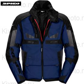 Куртка Spidi Crossmaster, Черно-синяя