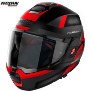 Шлем Nolan N120-1 Subway N-Com, Черно-красный
