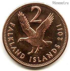Фолклендские острова 2 пенса 2011
