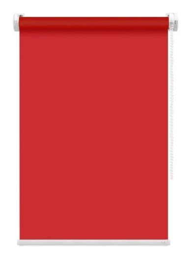 Рулонная штора для окон и дверей Точка Роста (красная)