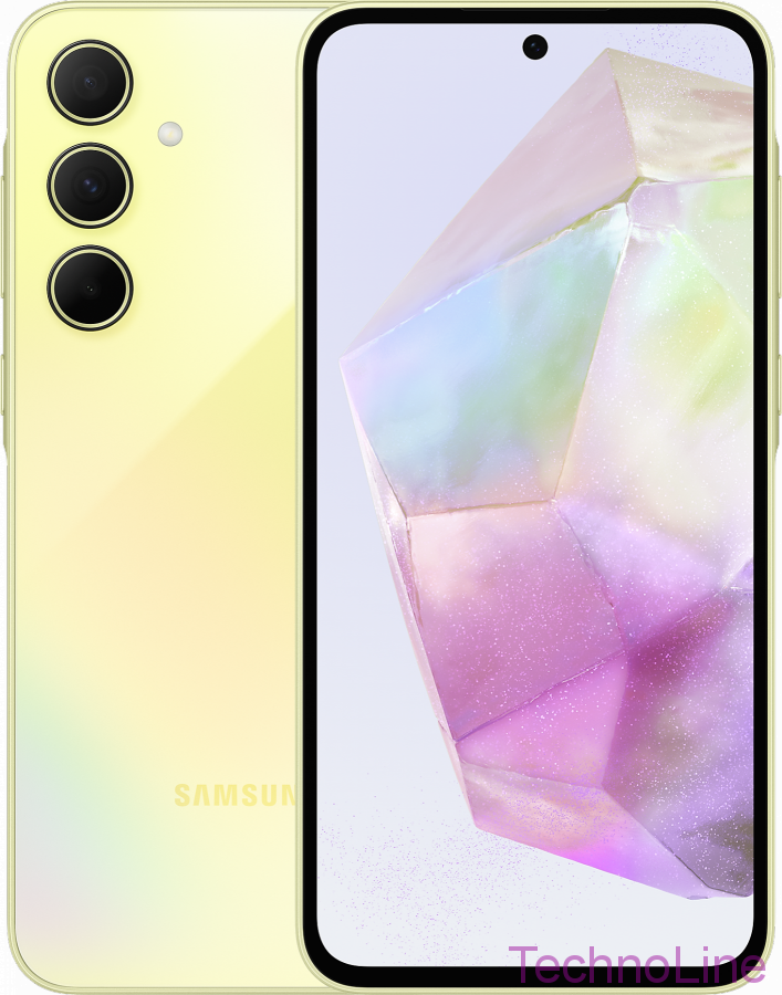 Смартфон Samsung Galaxy A35 5G 6/128 ГБ, Dual nano SIM, желтый EU