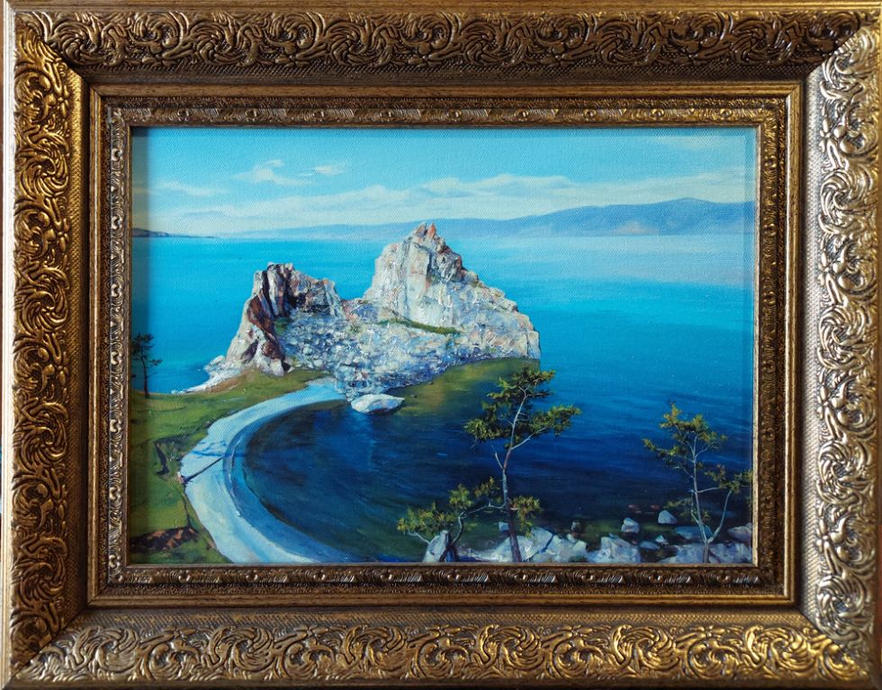 картина "Байкал, м.Бурхан"