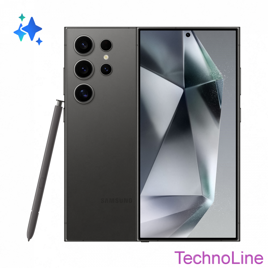 Смартфон Samsung Galaxy S24 Ultra 12/1 ТБ, Dual nano SIM Titanium Black CN