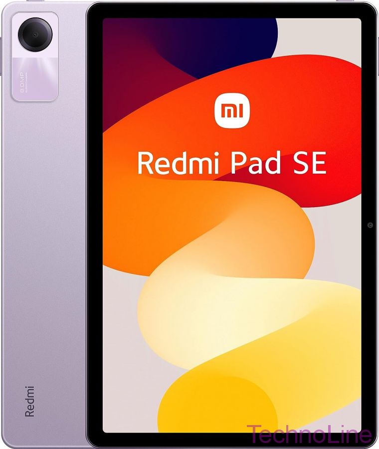 11" Планшет Xiaomi Redmi Pad SE (2023), RU, 6/128 ГБ, Wi-Fi, Android 13, Lavender Purple