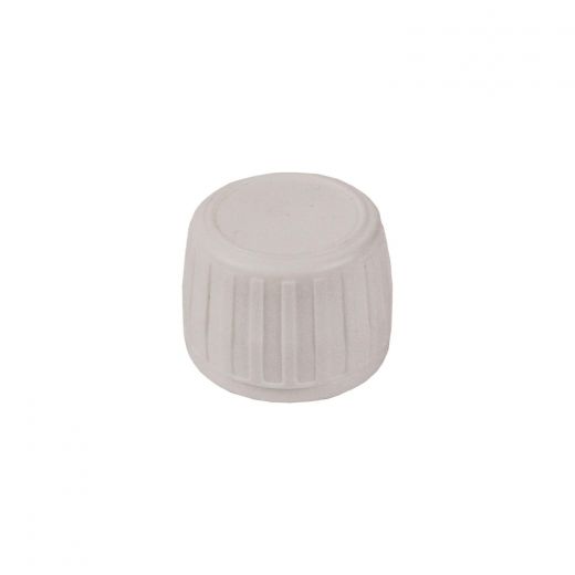 Пластиковая крышка "Сиропная", белая DIN28, 1 шт/упак