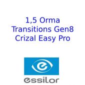 1.5 Orma Transitions Gen 8 Crizal Easy Pro