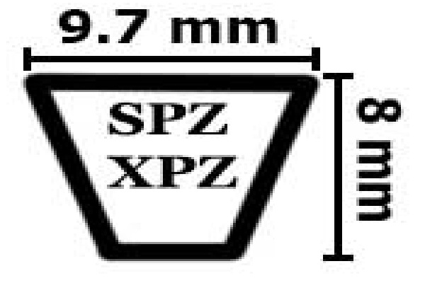 Ремень узкоклиновой SPZ-2840 Lp