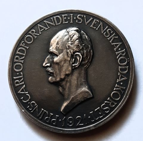 1 талер Медаль 1921 Швеция UNC Редкость