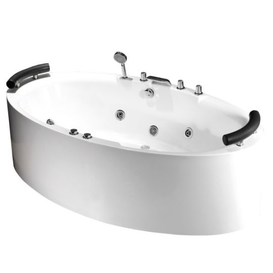 Изображение Овальная ванна Frank F163 200х110 см с гидромассажем