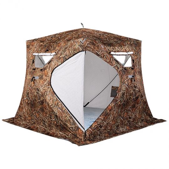 Палатка зима HIGASHI Pyramid Pro DC 4 места/ 3 слоя 230*230*h205 Цвет: Camo