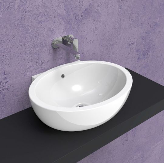 Изображение Раковина Flaminia Dip 62 Countertop - Wall Hung Basin DP482 62х49,5