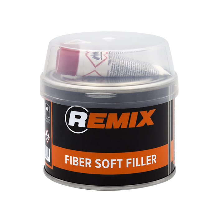 Remix Fiber Soft Filler Шпатлевка со стекловолокном, объем 250гр.