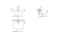 Смеситель Flaminia Evergreen Basin Dual Controls Mixer схема 2