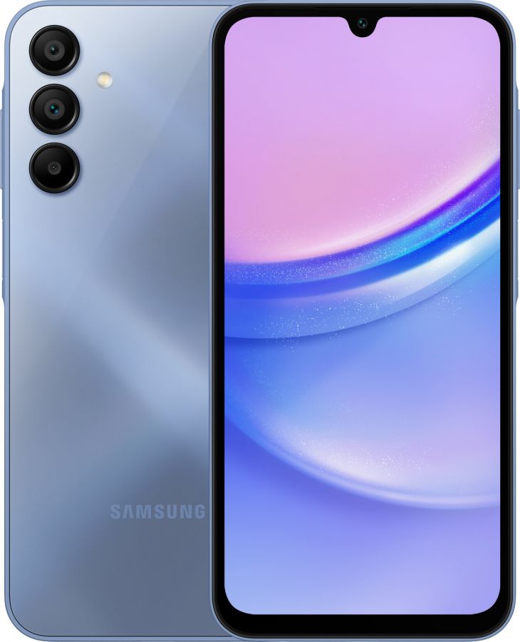 Смартфон Samsung Galaxy A15 SM-A155 4/128GB, синий (EAC)