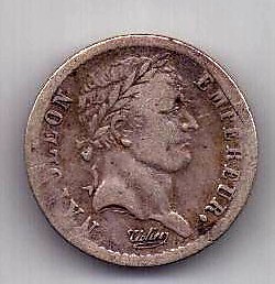 1/2 франка 1808 Франция