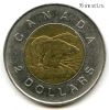 Канада 2 доллара 2002
