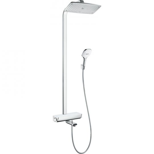 Изображение Душевая система Hansgrohe Raindance E 27113400 белая хром