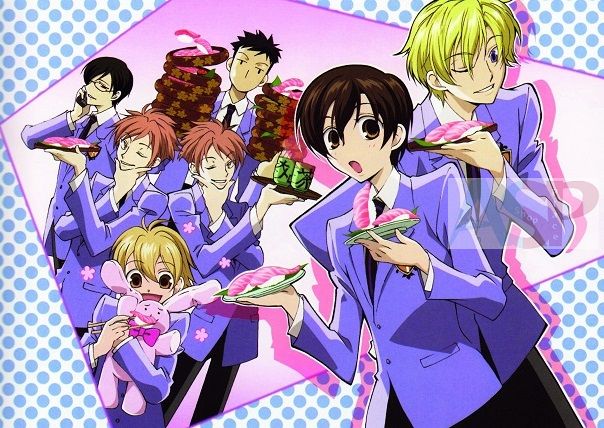 Плакат Ouran Koukou Host Club