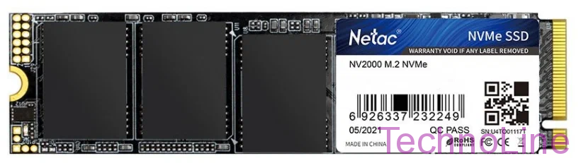 Накопитель SSD M2 1Tb Netac NT01NV2000-1T0-E4X