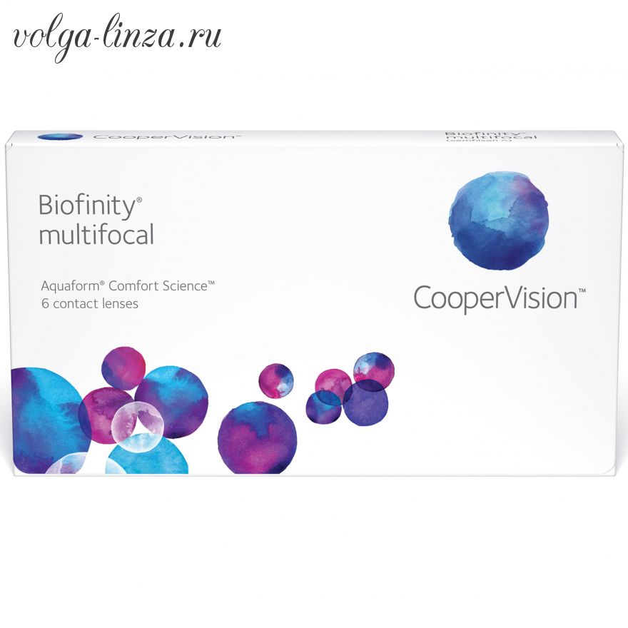 Biofinity multifocal , 3 линзы