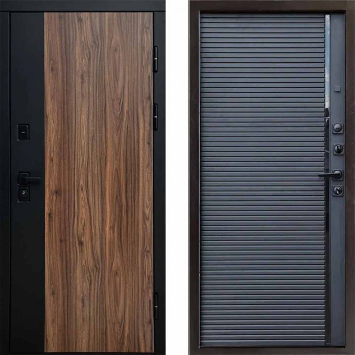 Входная дверь Termo-door ФЛЭШ Porte black