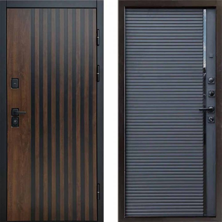 Входная дверь Termo-door КАНТРИ Porte black