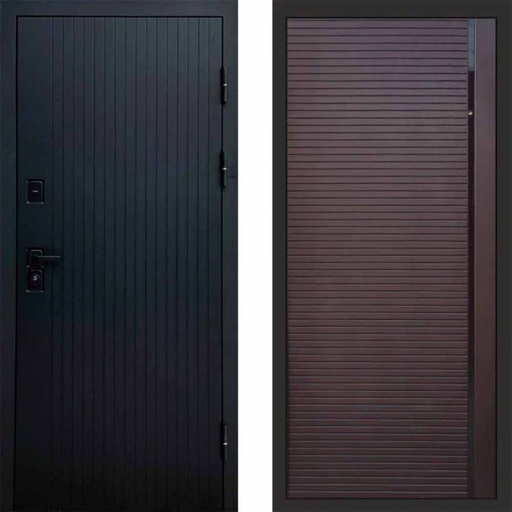 Входная дверь Termo-door Твист BLACK PORTE Шоколад