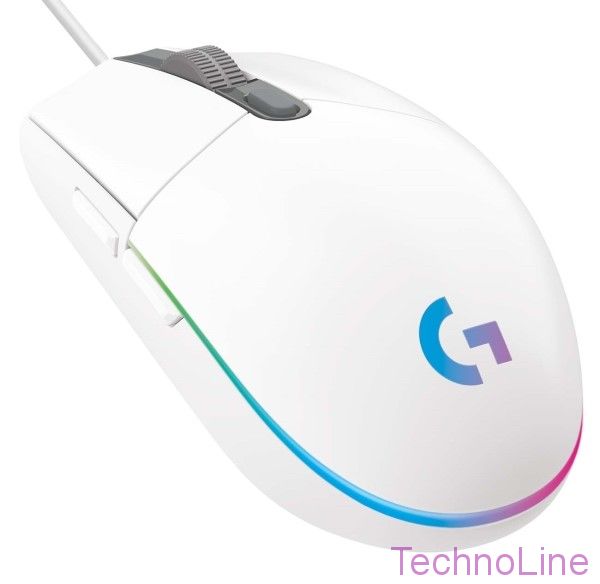 Мышь Logitech G102 Lightsync White