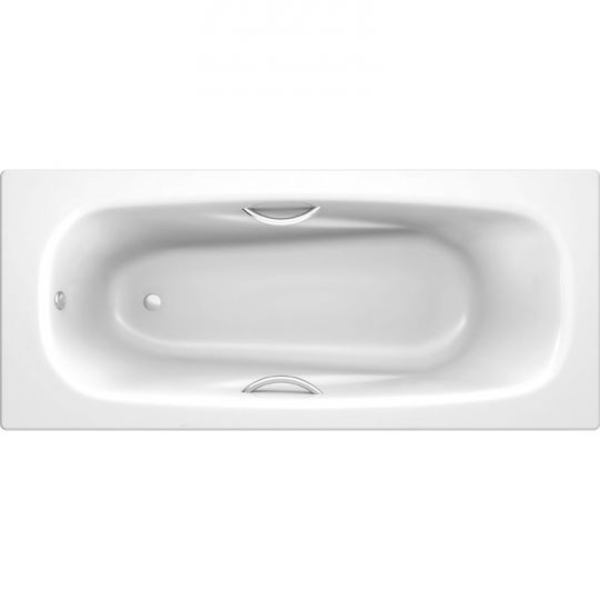 Изображение Стальная ванна Koller Pool Deline 170x75 B75US200E с отверстиями для ручек без антискользящего покрытия