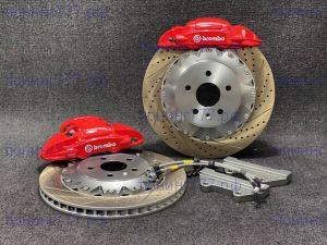 Диски + суппорта передние, Brembo стиль, на Чери Tiggo 7про, 8 и 8 PRO