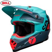 Шлем Bell Moto-9S Flex Seven Vanguard, Синий матовый