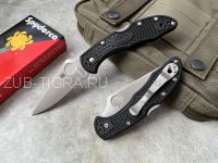 Нож Spyderco Delica Flat Ground Black C11FPBK