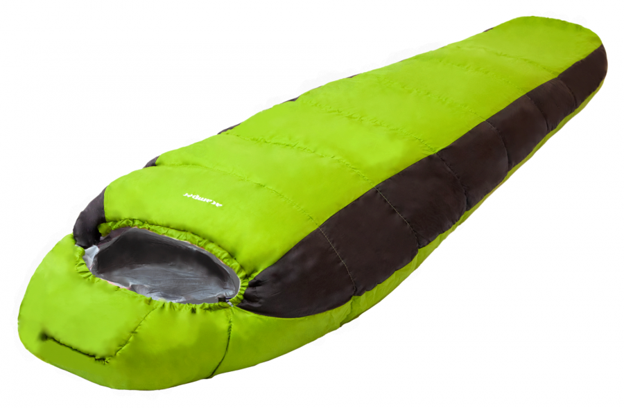 Спальный мешок ACAMPER-NORDLYS 2*200г/м2 (black-green)