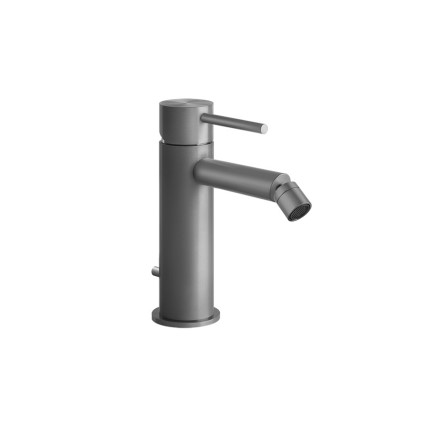 Смеситель округлой формы  Gessi Flessa для биде 54007726 бронза теплая браш PVD схема 1