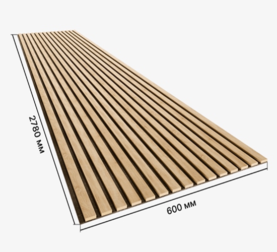 Панель Акустическая Comfort дуб Сонома