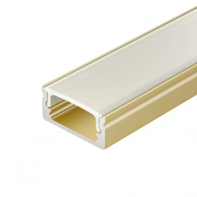 Профиль Arlight LINE-1708-2000 ANOD GOLD Золото Светлое, Алюминий 039987 / Арлайт