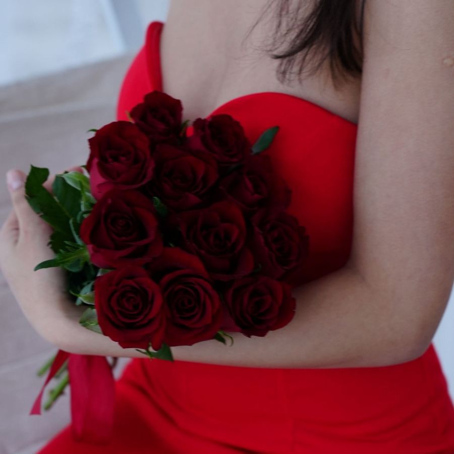 Красные розы Кения 50см (от 11 шт)