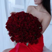 Красные розы Кения 50см (от 11 шт)