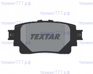 Колодки тормозные задние, Textar, на LEXUS RX 5 включая версию F-SPORT