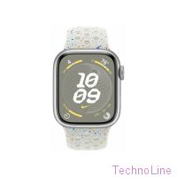 Часы Apple watch S9 41 Silver Pure Platinum Nike M/L