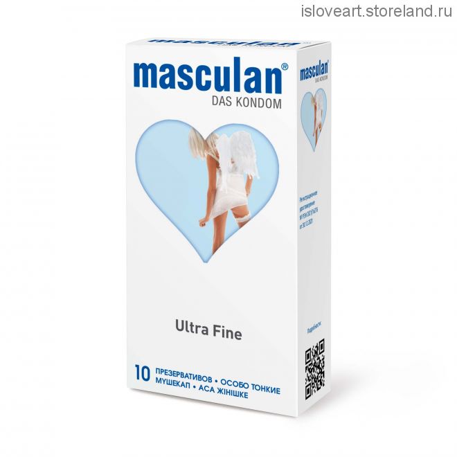 ПРЕЗЕРВАТИВЫ MASCULAN ULTRA FINE (ОСОБО ТОНКИЙ С ОБИЛЬНОЙ СМАЗКОЙ) 10 штук