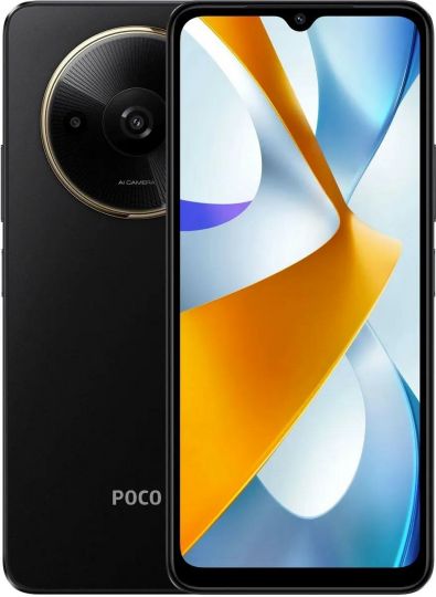 Смартфон Xiaomi Poco C61 4/128Gb Black RU