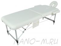 Массажный стол складной алюминиевый Med-Mos JFAL01A 2-х секционный
