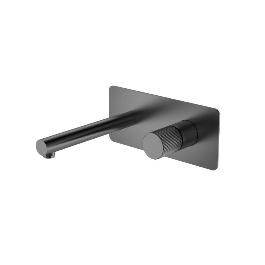 Смеситель STICK из стены Gun Metal LINEA