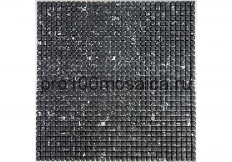 NEO BLACK 8*8. Мозаика серия Glass,  размер, мм: 305*305*6мм (ORRO Mosaic)