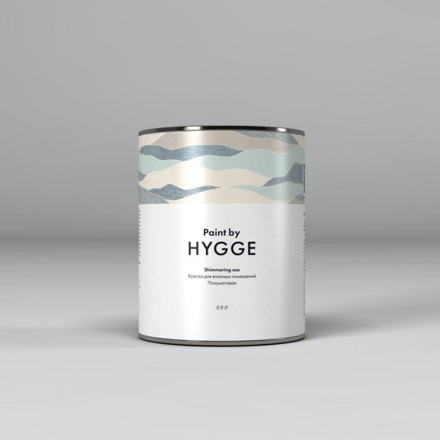 Интерьерная краска Hygge Shimmering sea 0,9 л