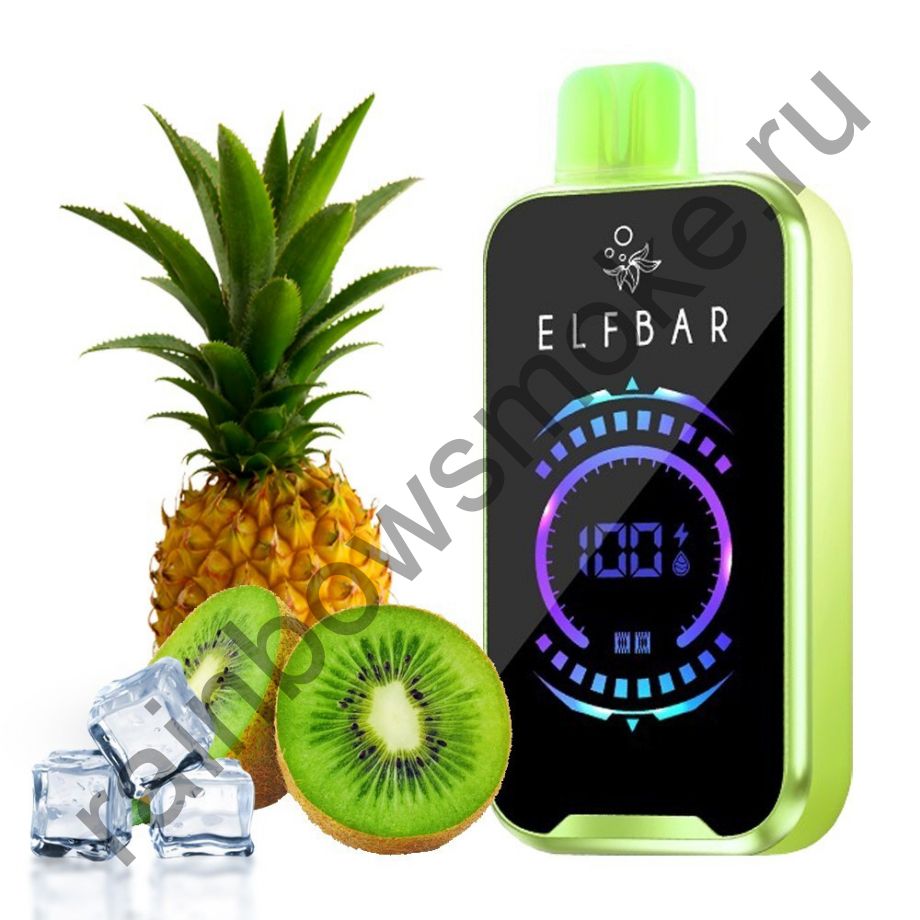 ELF BAR SF18000 - Kiwi Pineapple Ice (Киви Ананас Лед)