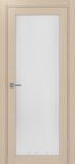 Межкомнатная дверь ТУРИН 501.2 ЭКО-шпон Дуб беленый. стекло - Крезет бесцветное