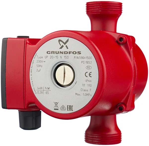 Циркуляционный насос Grundfos UP 20-15 N 150 (65 Вт)